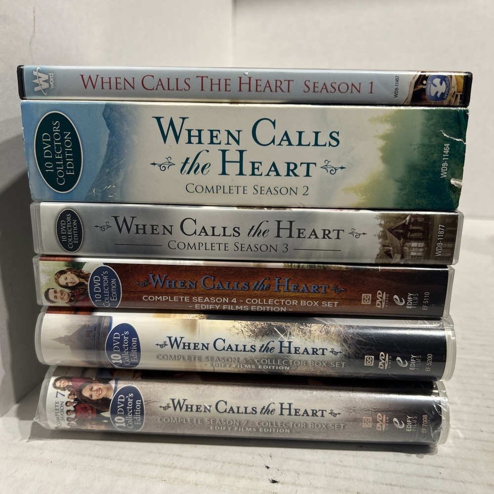When Calls the Heart: The Series Seasons 1-5, 7 on DVD's TV Show